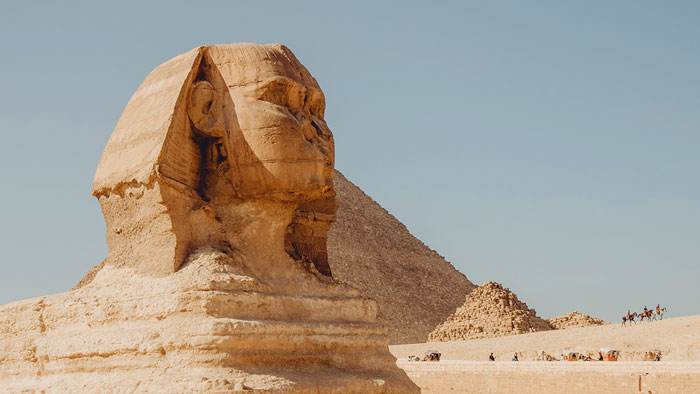 Sphinx and Pyramids