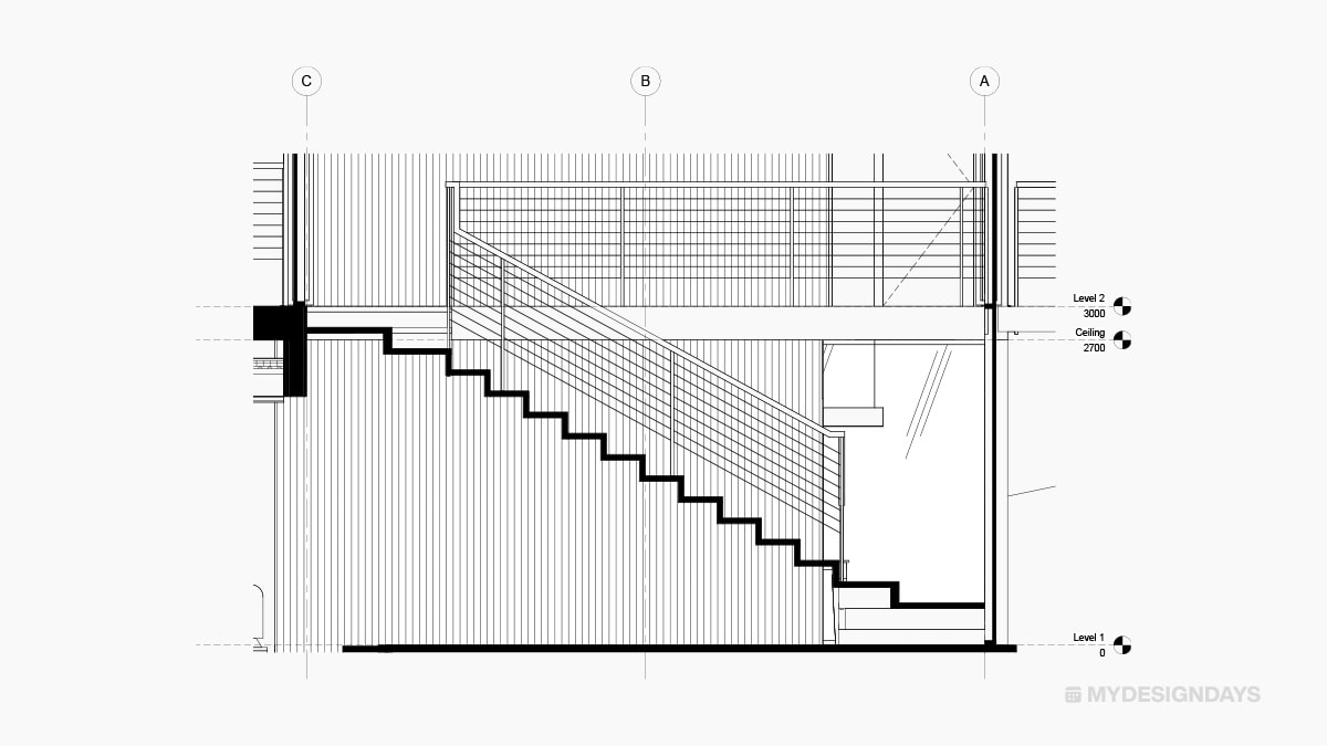 Interior Elevation Sample
