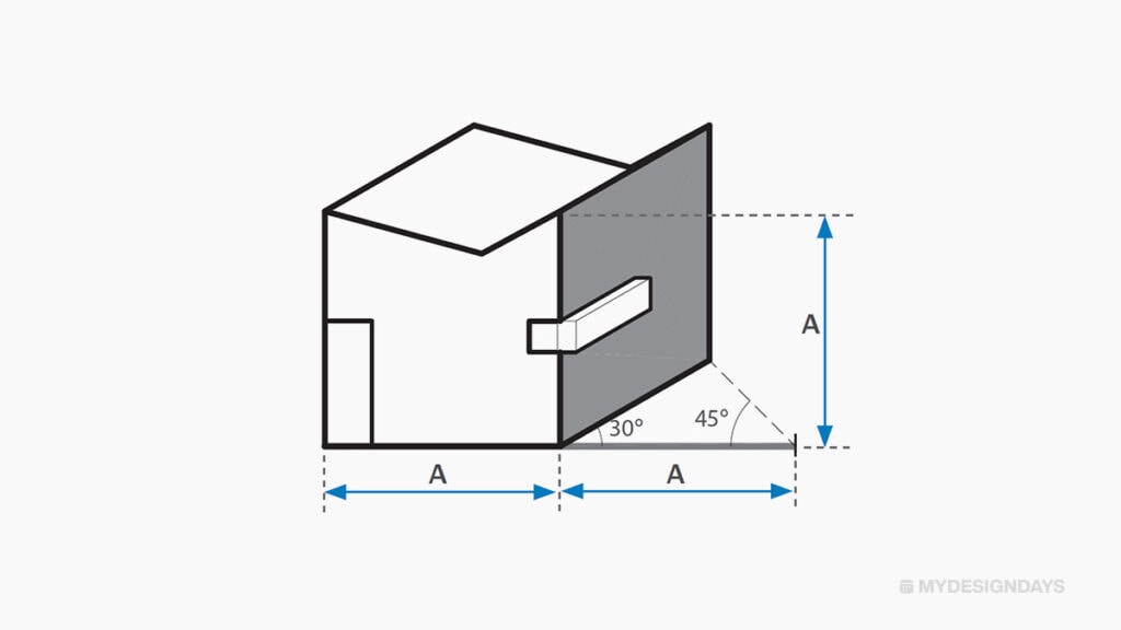 Oblique Drawing Sample